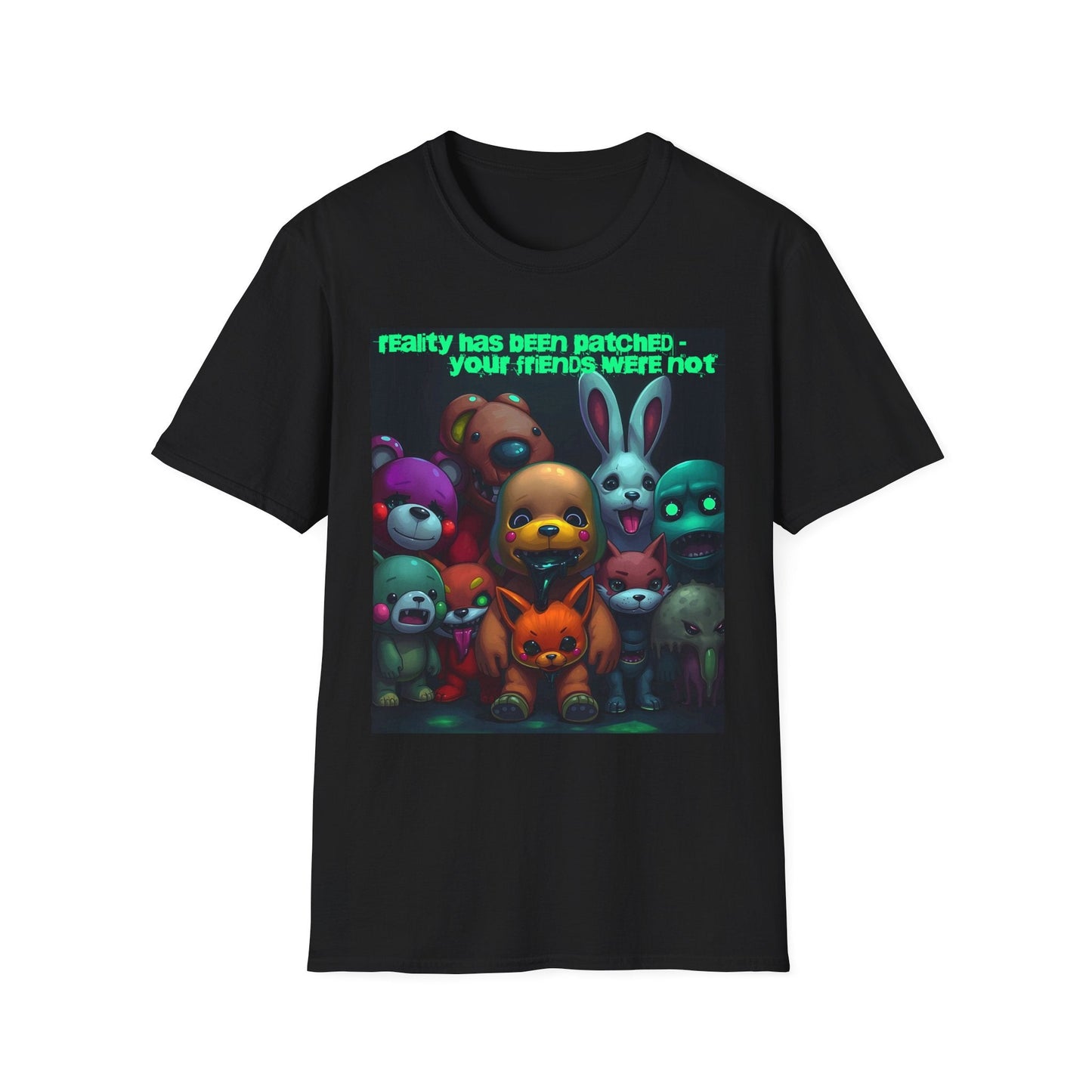 "Unpatched Friends — The Update Broke Them Tee" Printify