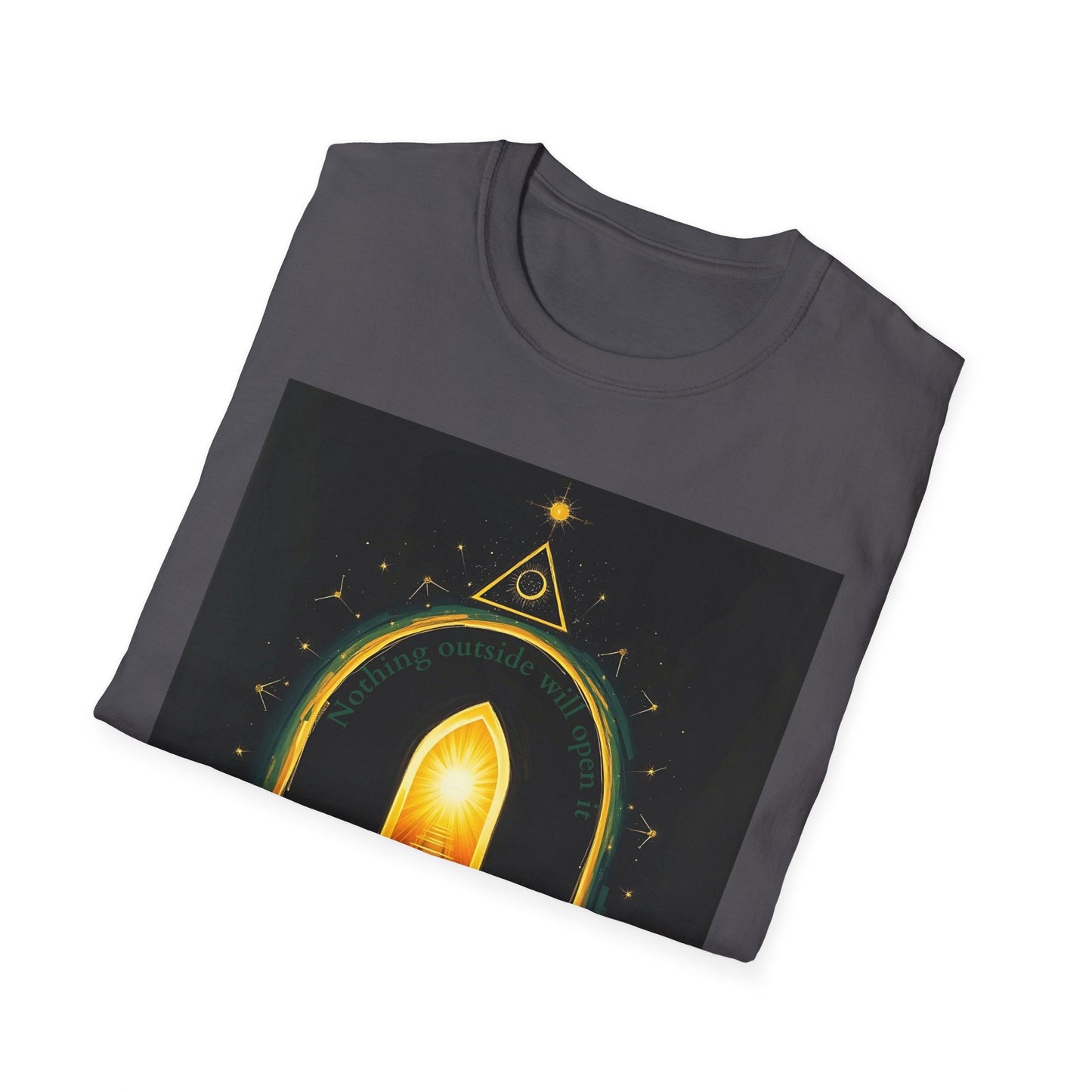 "Nothing Outside Will Open It — The Inner Flame Tee" Printify