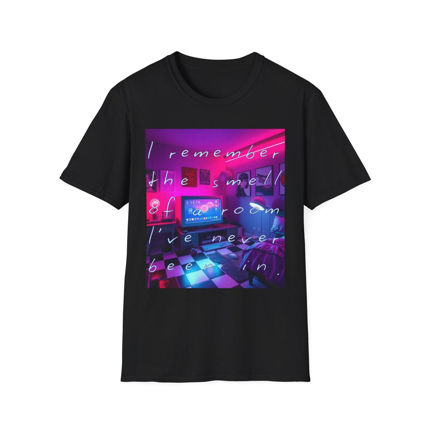 "I Remember the Smell — Phantom Memory Room Tee" Printify