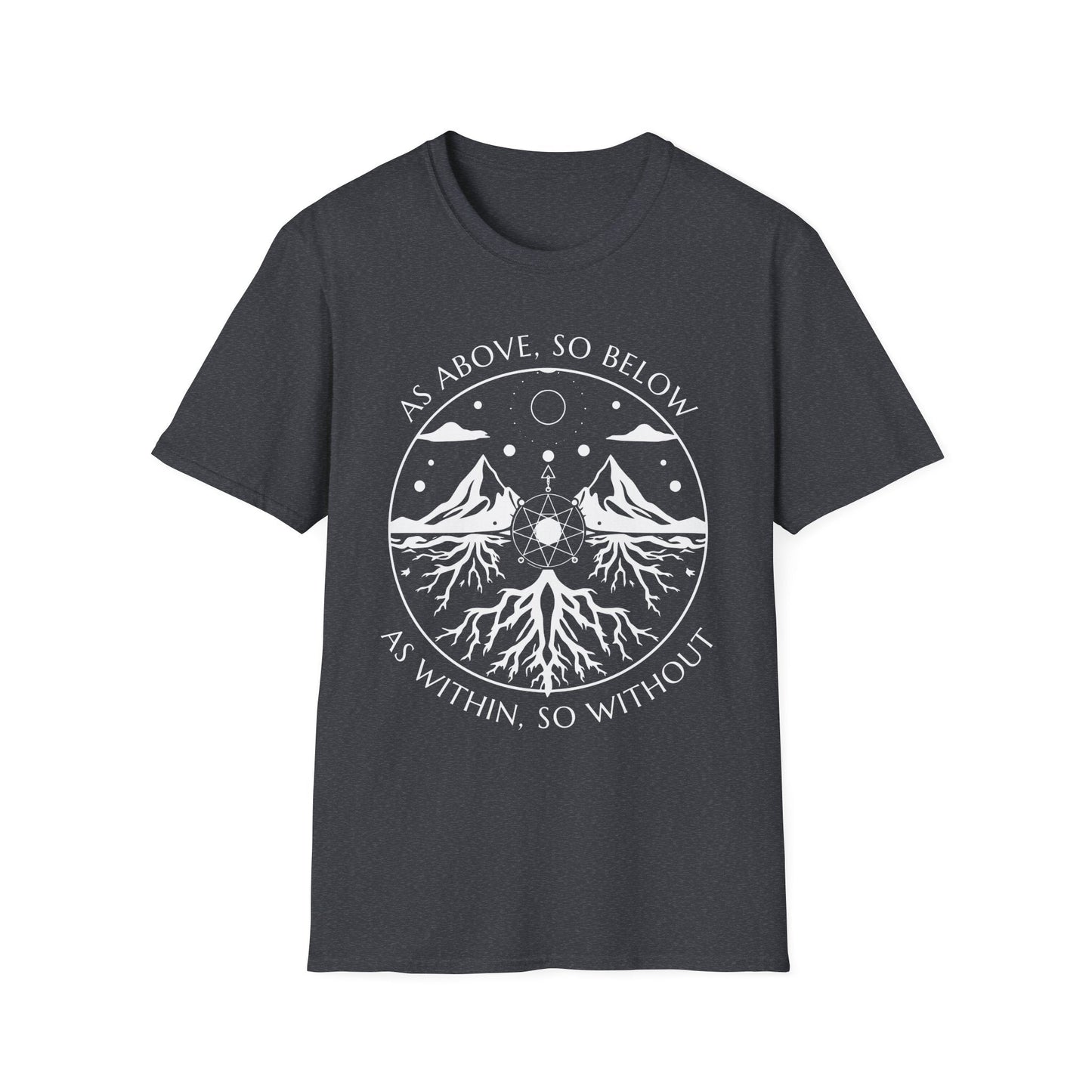 "Reflections of the Hidden — As Above, So Below Tee" Printify