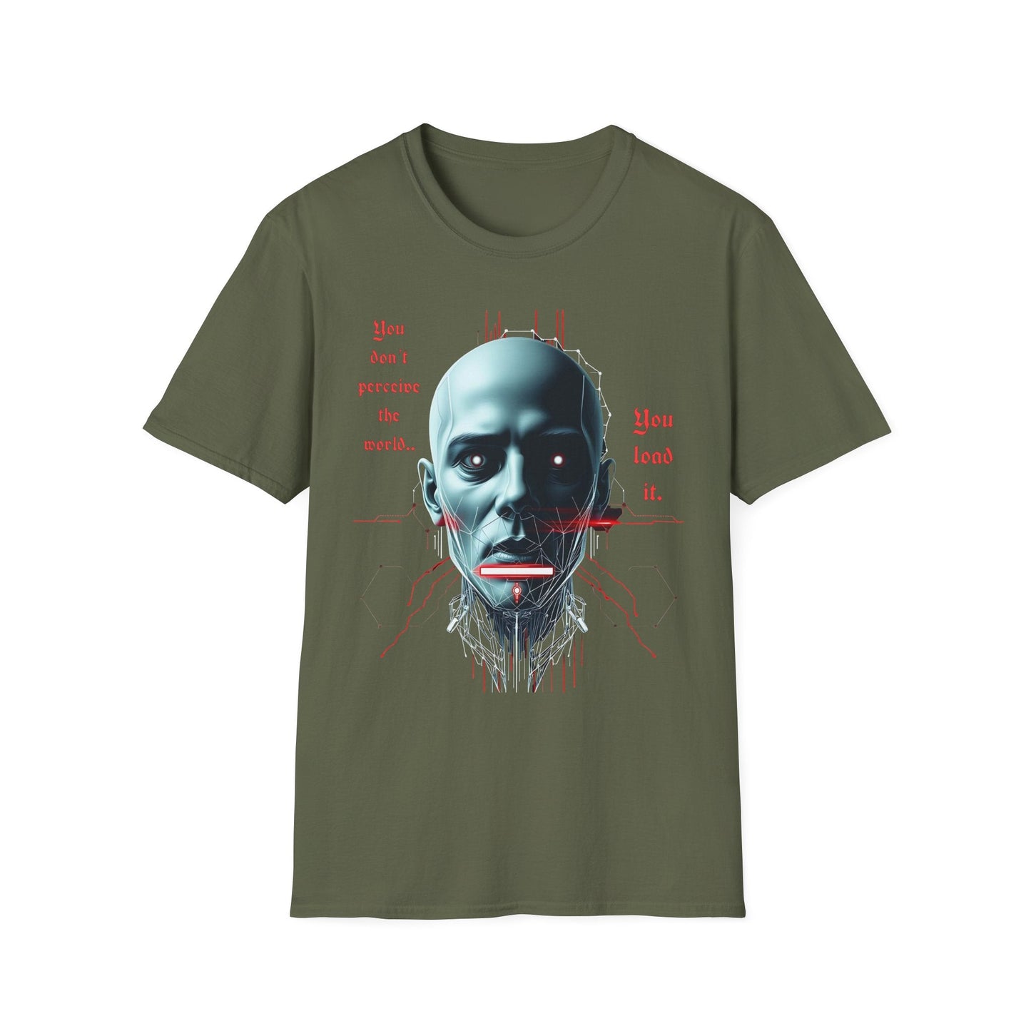"Subject: Reality — Load Protocol Tee" Printify