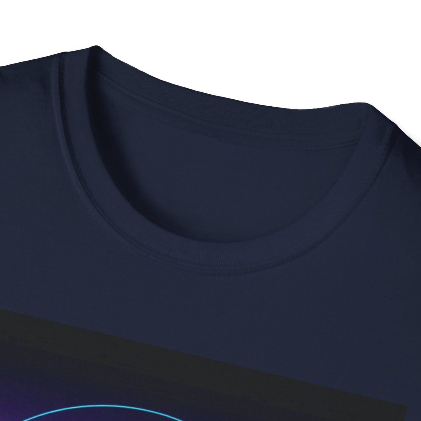 "Buffering — Glitched Hourglass Tee" Printify