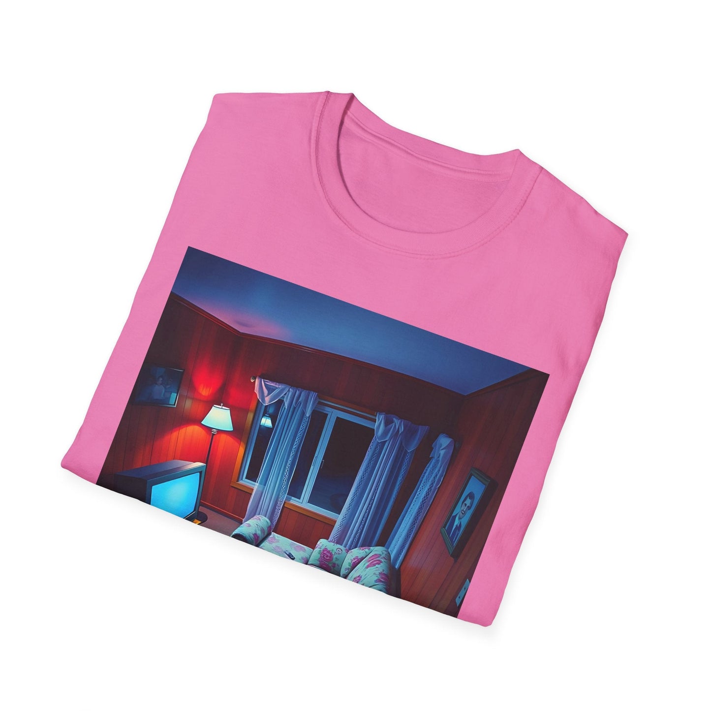 "Familiar Strangeness — The Looping Room Tee" Printify