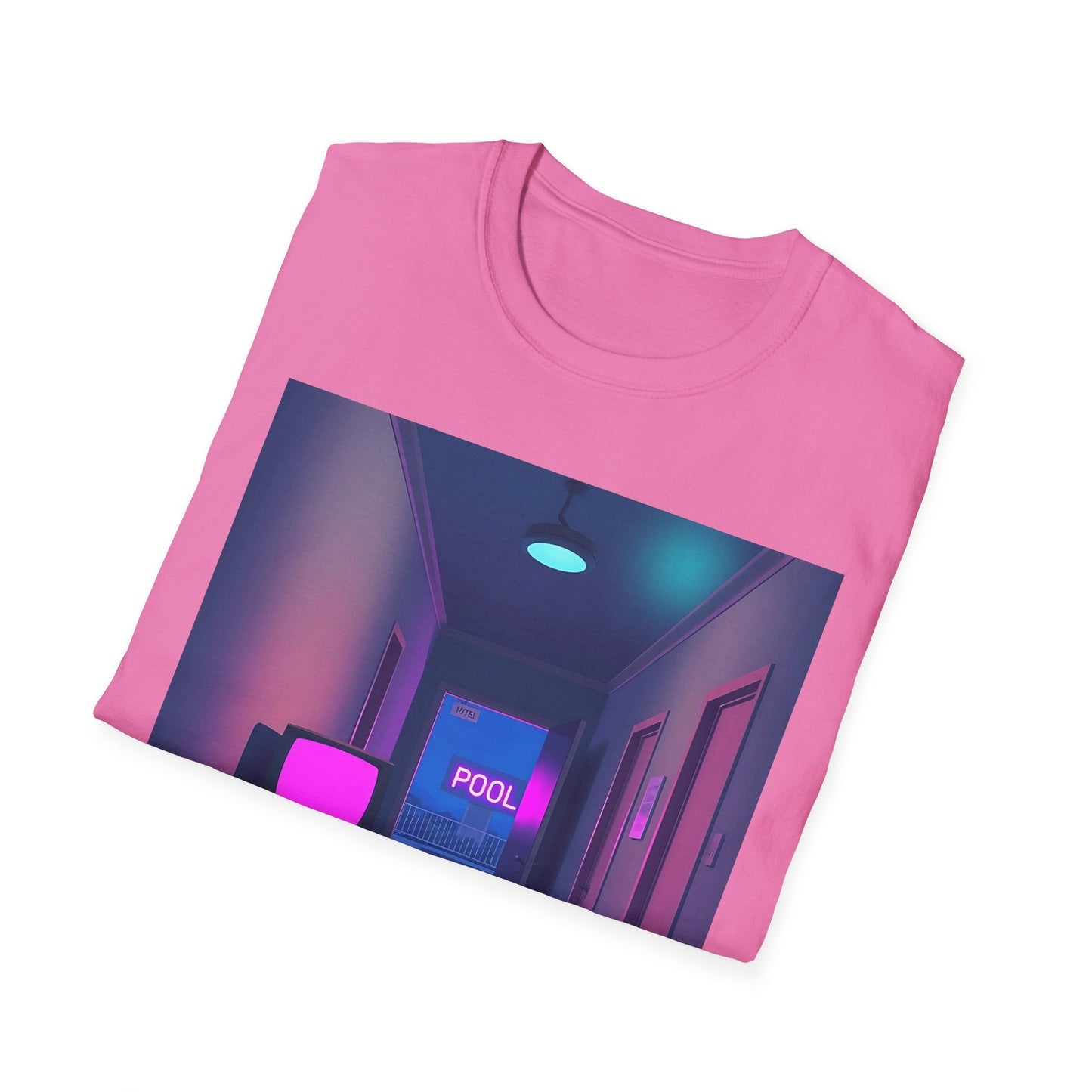 "The Dream Bled Through — VHS Memory Pool Tee" Printify