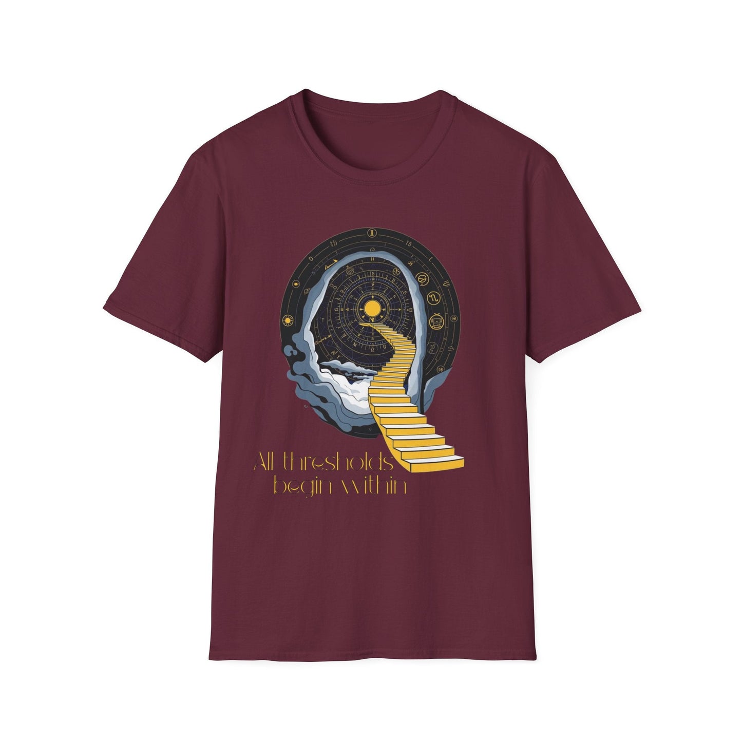 "The Inner Gate — All Thresholds Begin Within Tee" Printify