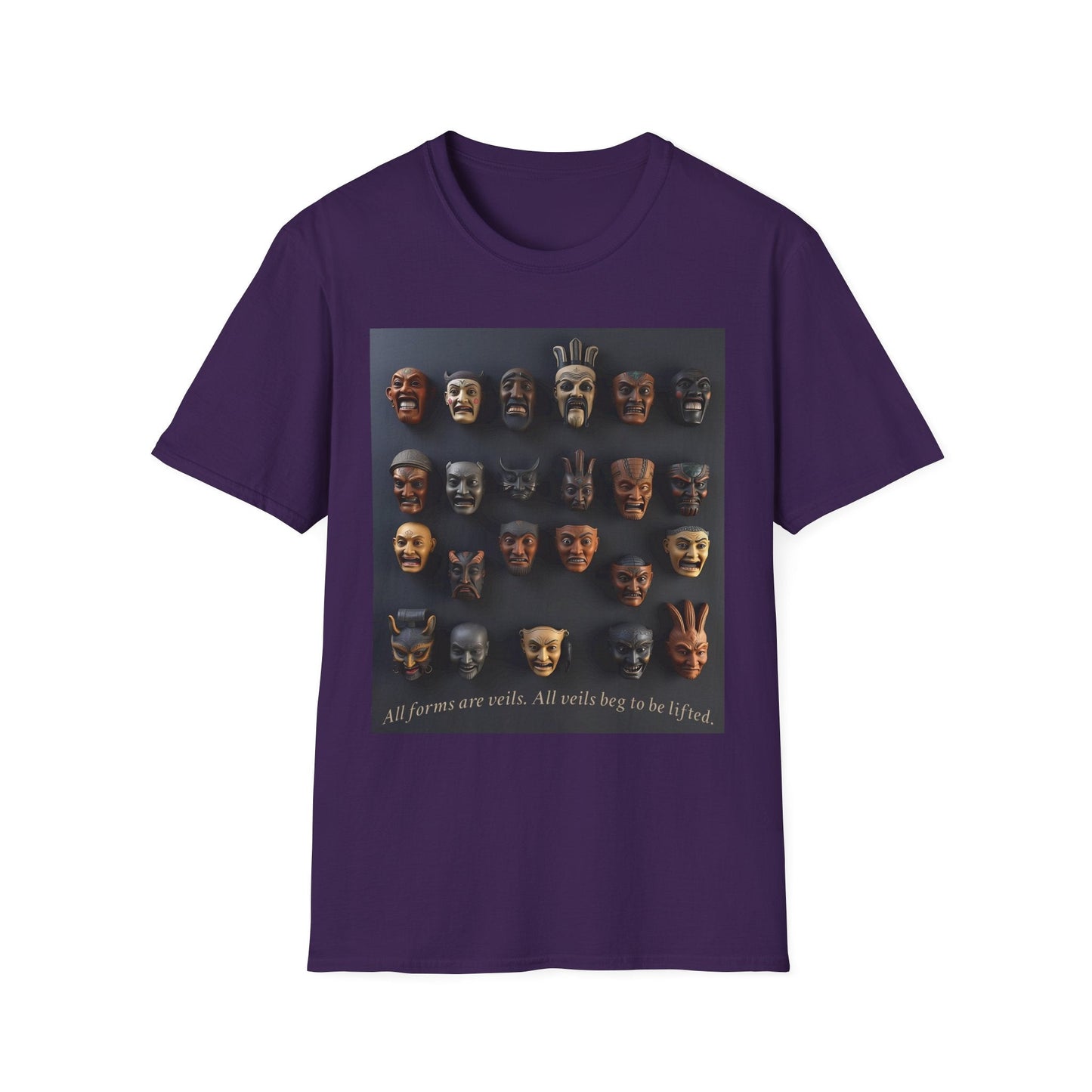 “All Veils Beg to Be Lifted Tee" Printify