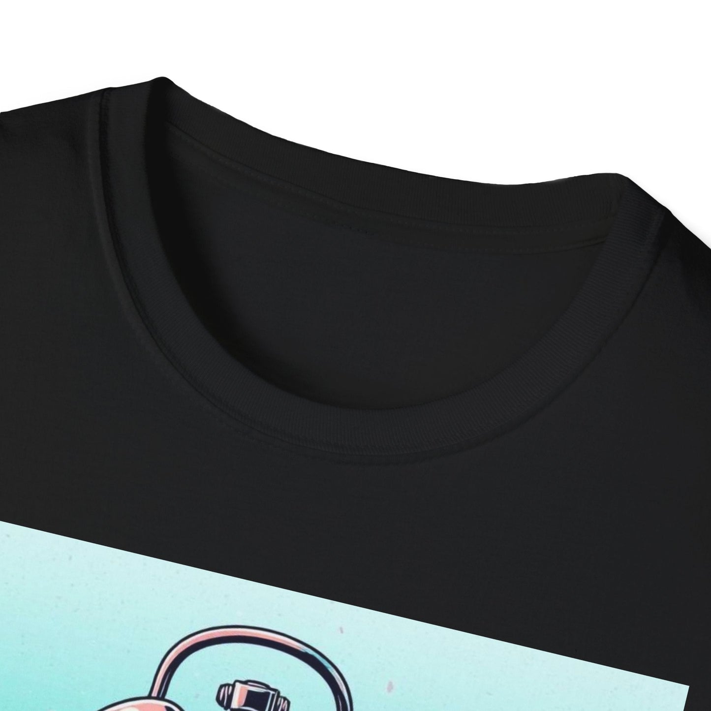 "The Clock Doesn’t Work Here — Drip Time Surrealist Tee" Printify