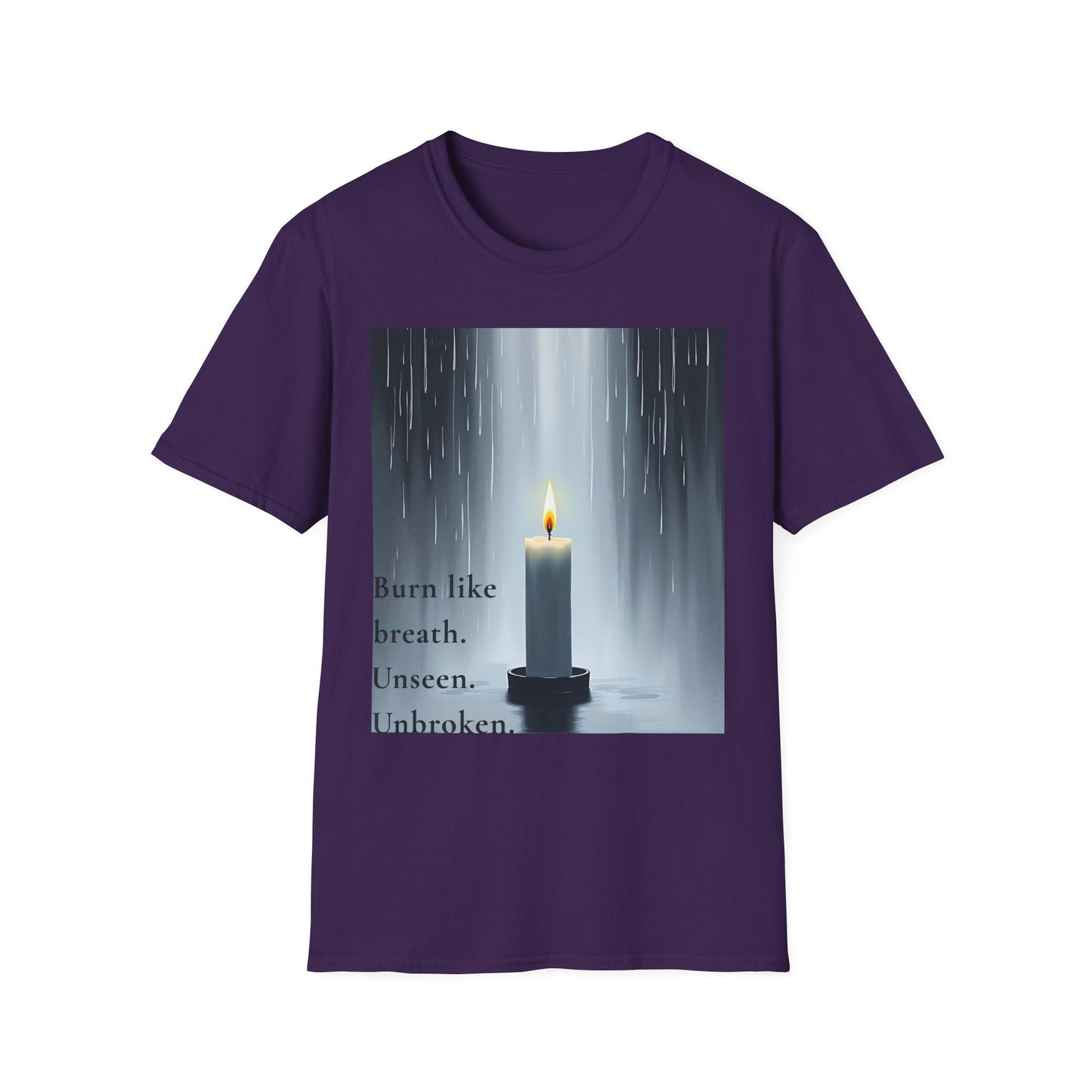 "Breathfire — The Silent Flame Tee" Printify