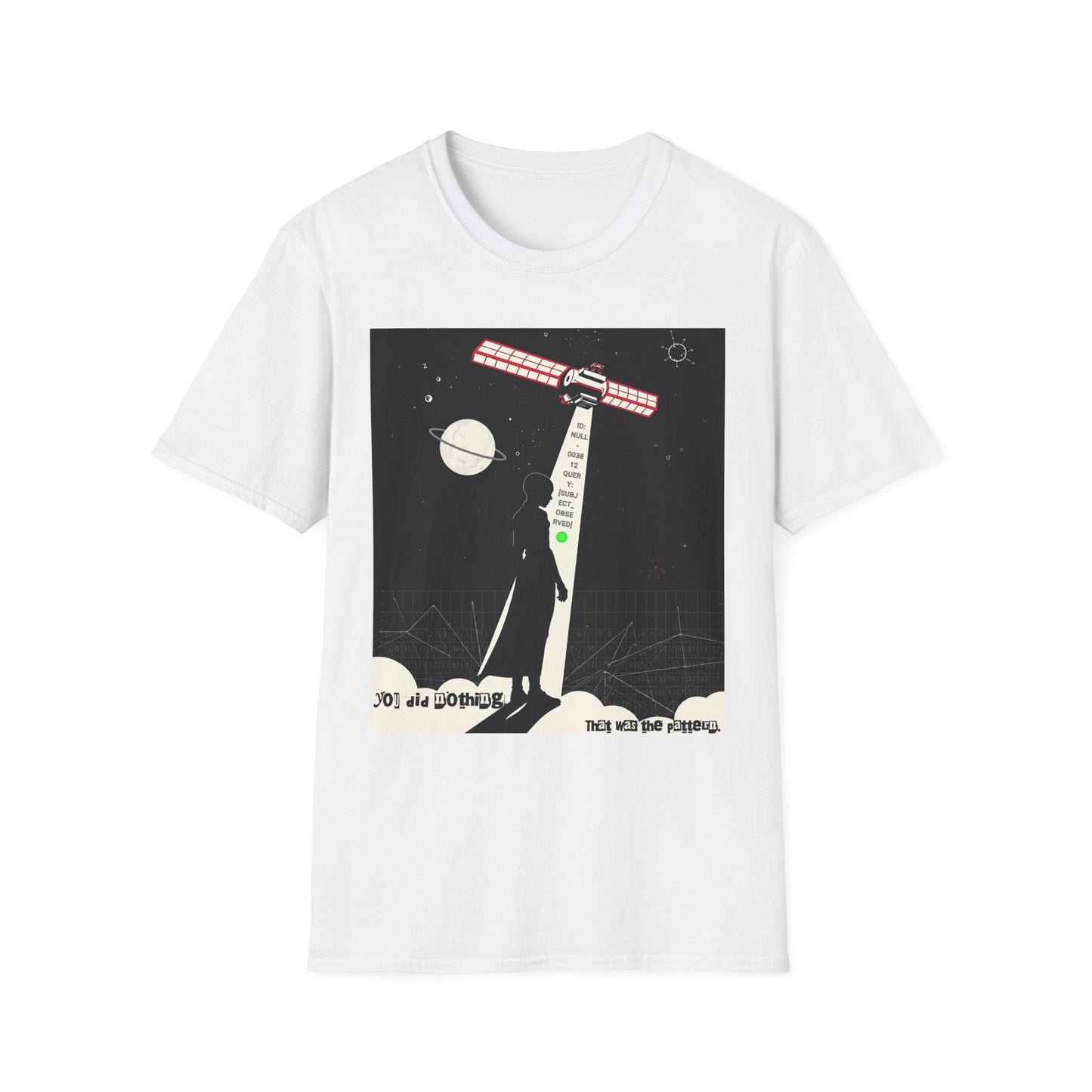 "The Pattern Was Silence — The Obedience Loop Tee" Printify