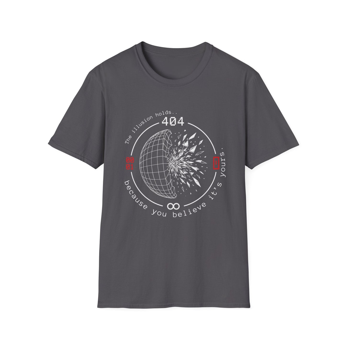 "404: The Illusion Holds — Perception Loop Tee" Printify
