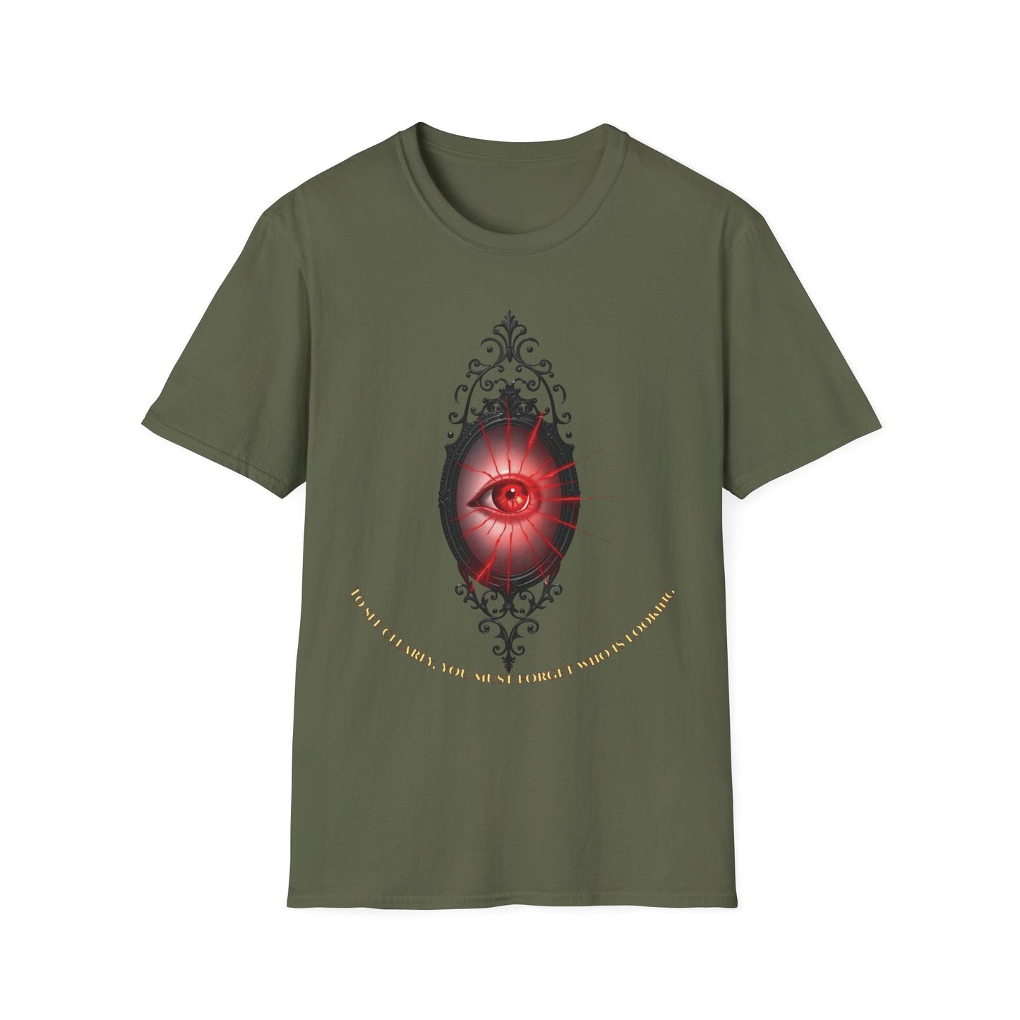 "Red Eye, Quiet Truth Tee" Printify
