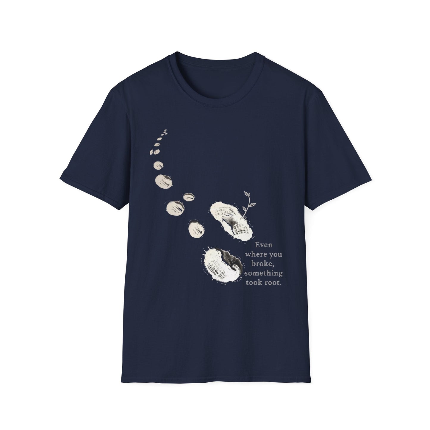 "The Break Was Not the End — The Sproutstep Tee" Printify