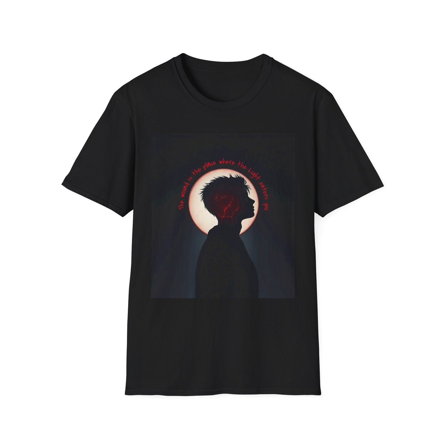 "Where the Light Breaks In — The Wound Tee" Printify