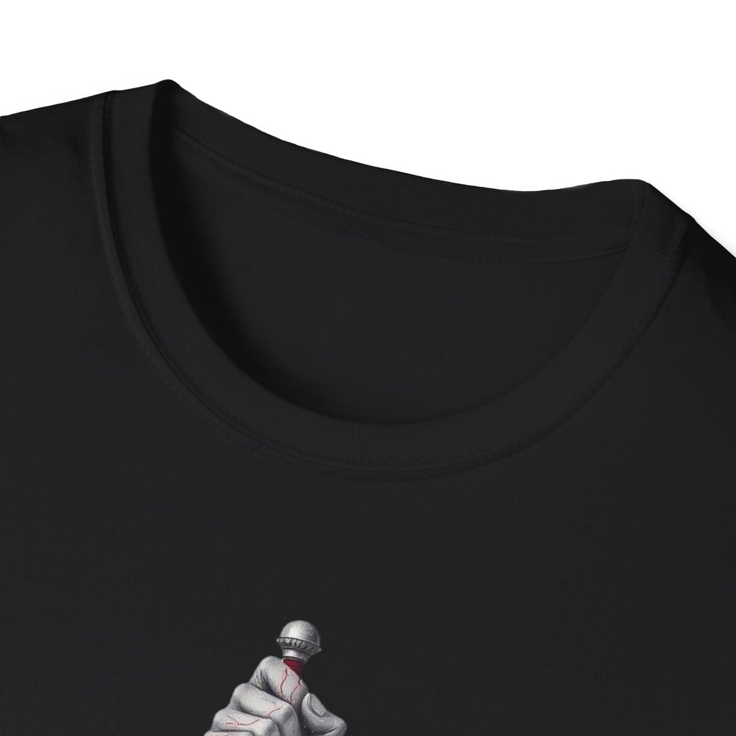 "Rooted in Red — The Wound & Blade Tee" Printify