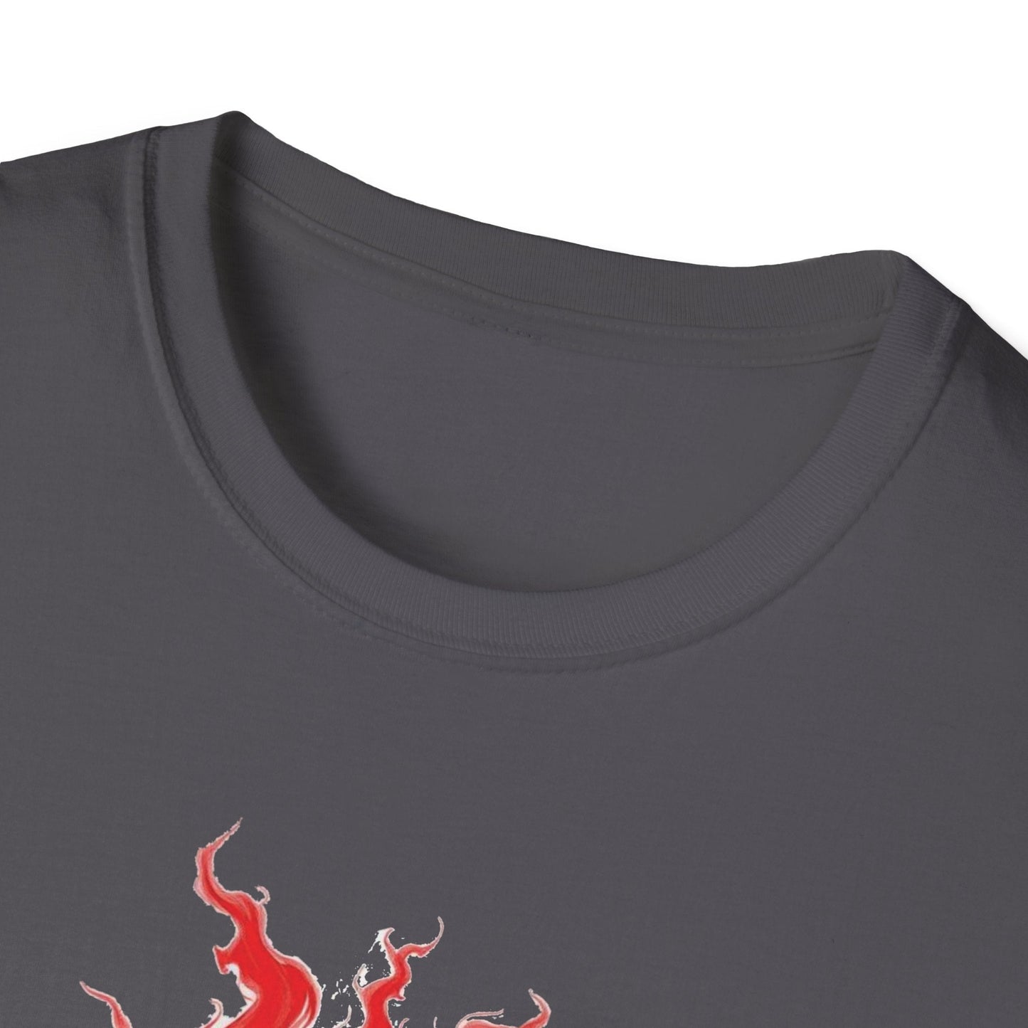 “Masked Light, Greater Shadow” – Shadow Work Flame Tee Printify