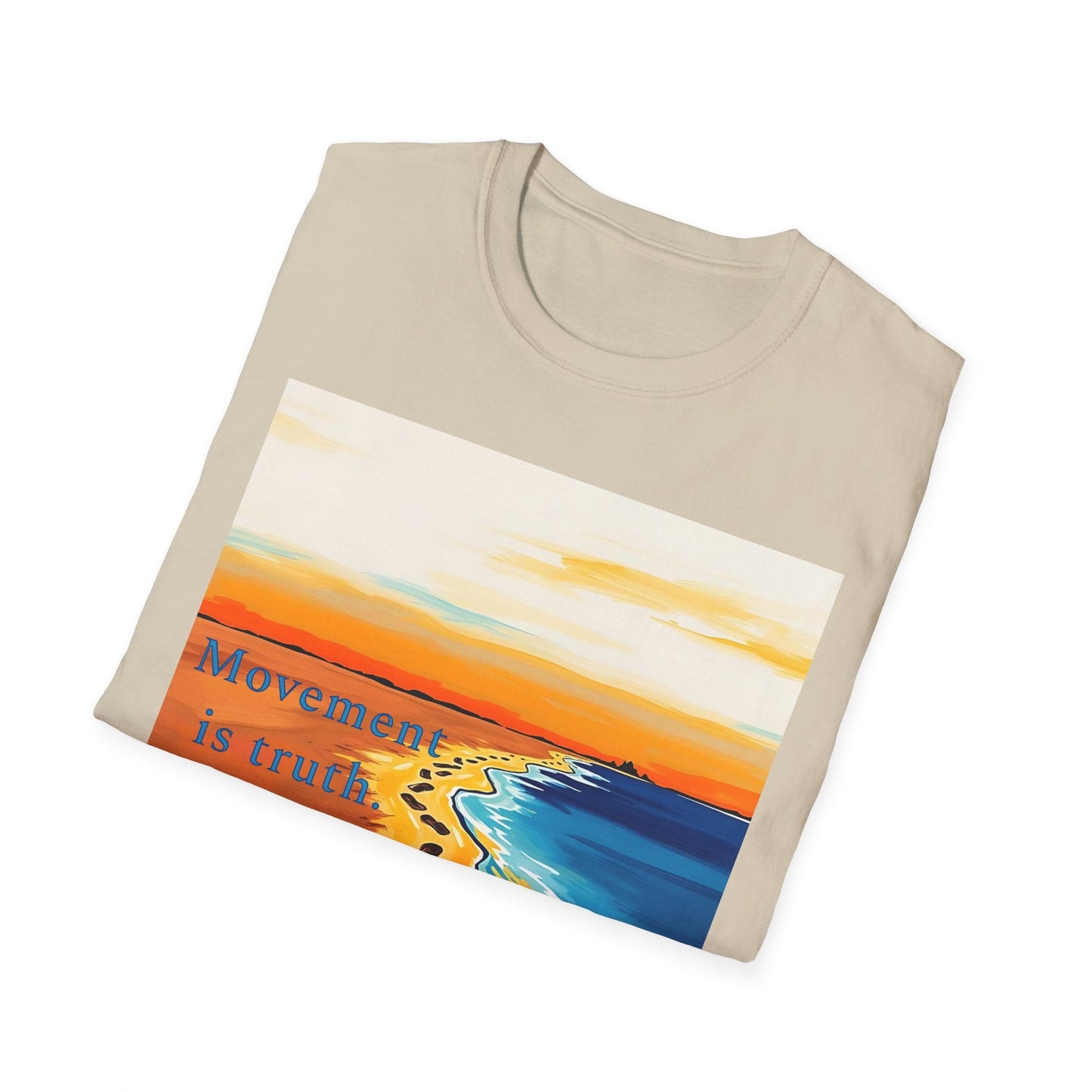 "Truth Moves — The Story in Steps Tee" Printify