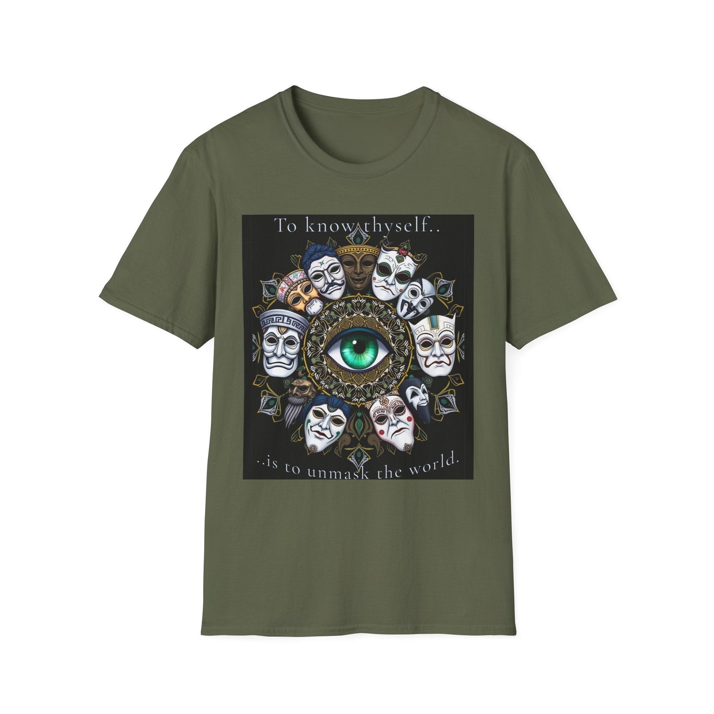 "To Know Is to See — The Sacred Gaze Tee" Printify