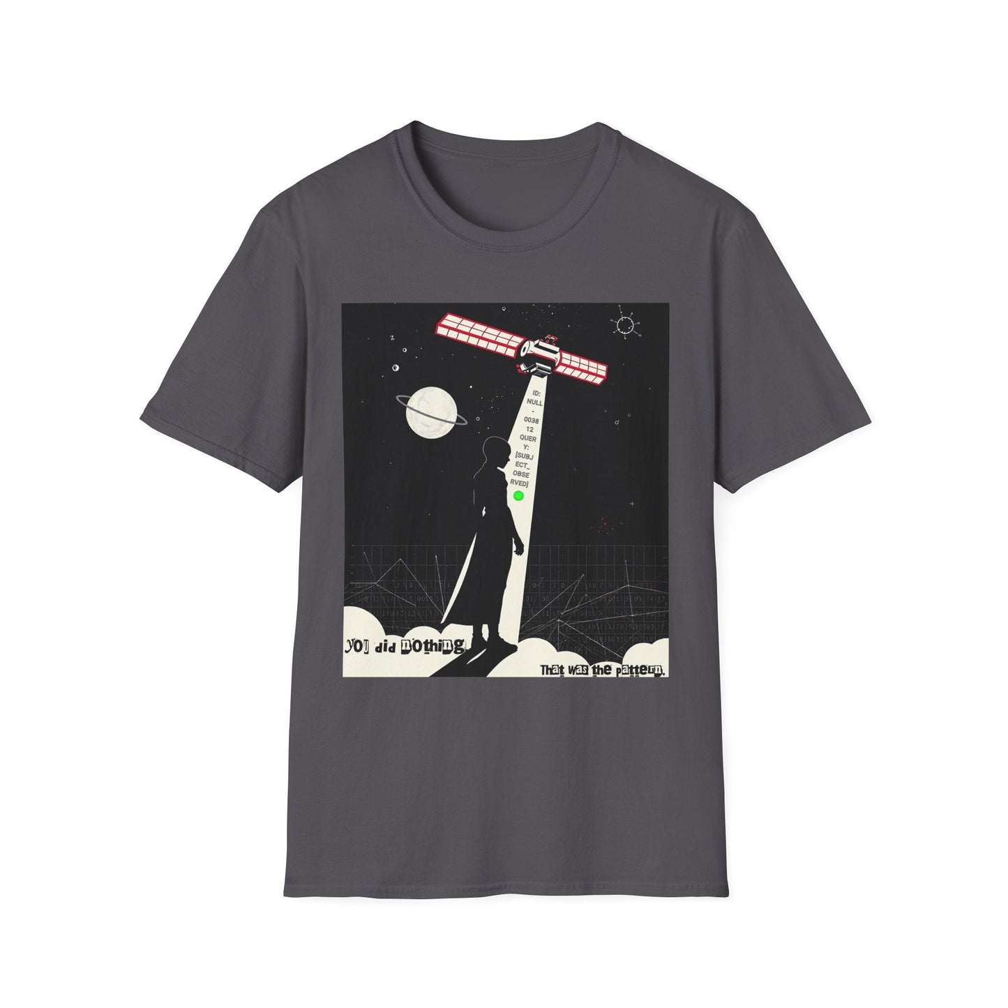 "The Pattern Was Silence — The Obedience Loop Tee" Printify