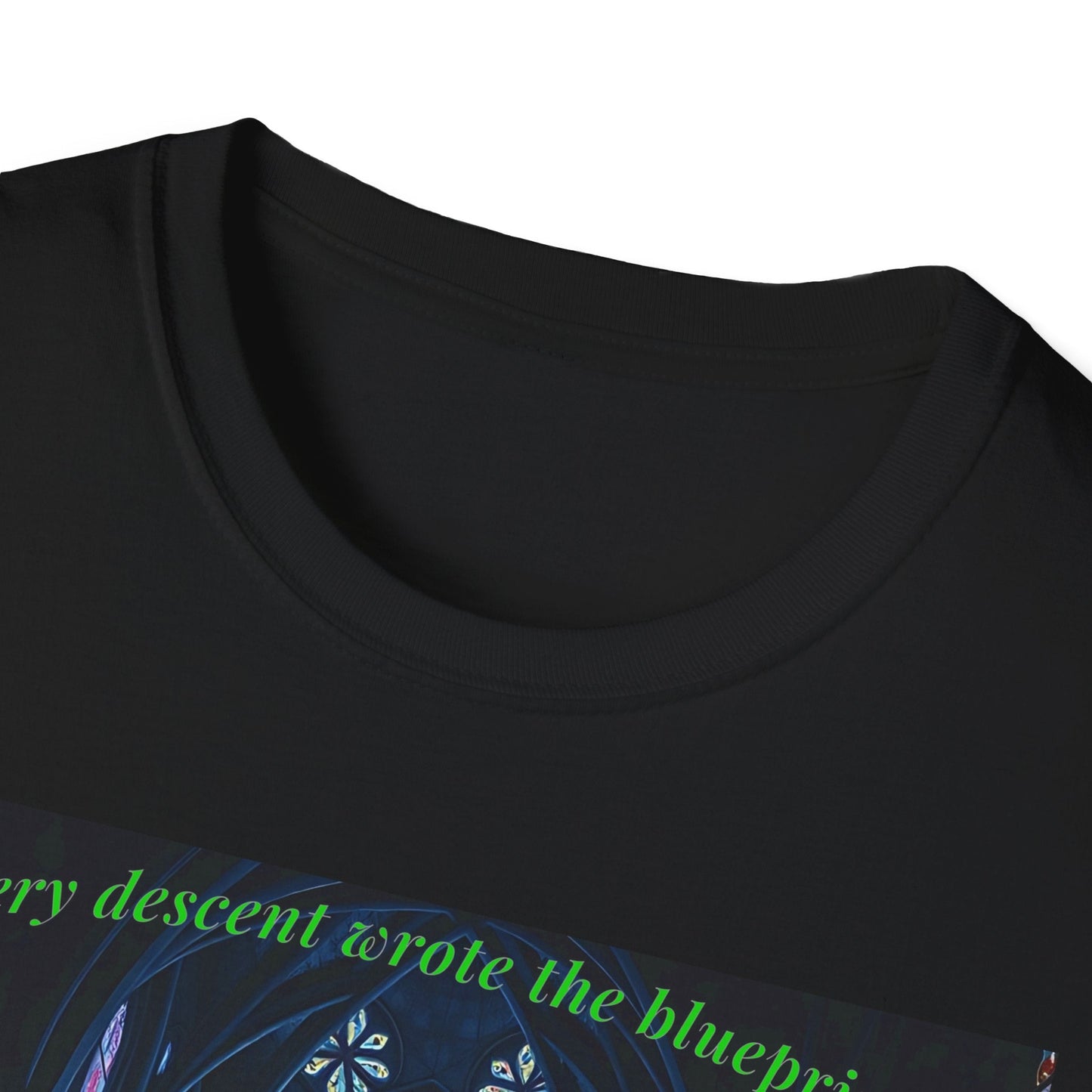 "Wounds as Architects — The Sacred Descent Tee" Printify
