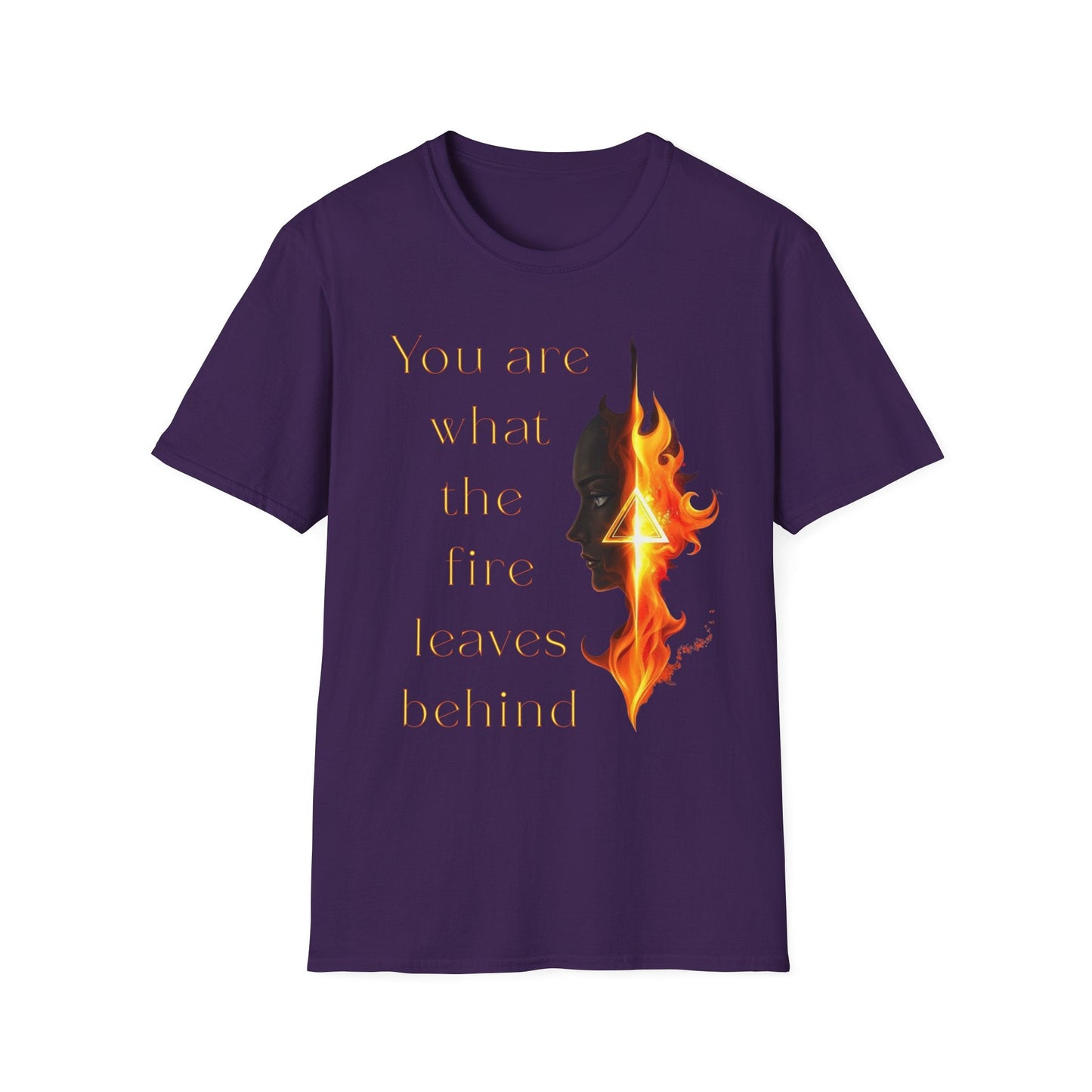 "What the Fire Leaves Behind — The Alchemy Tee" Printify