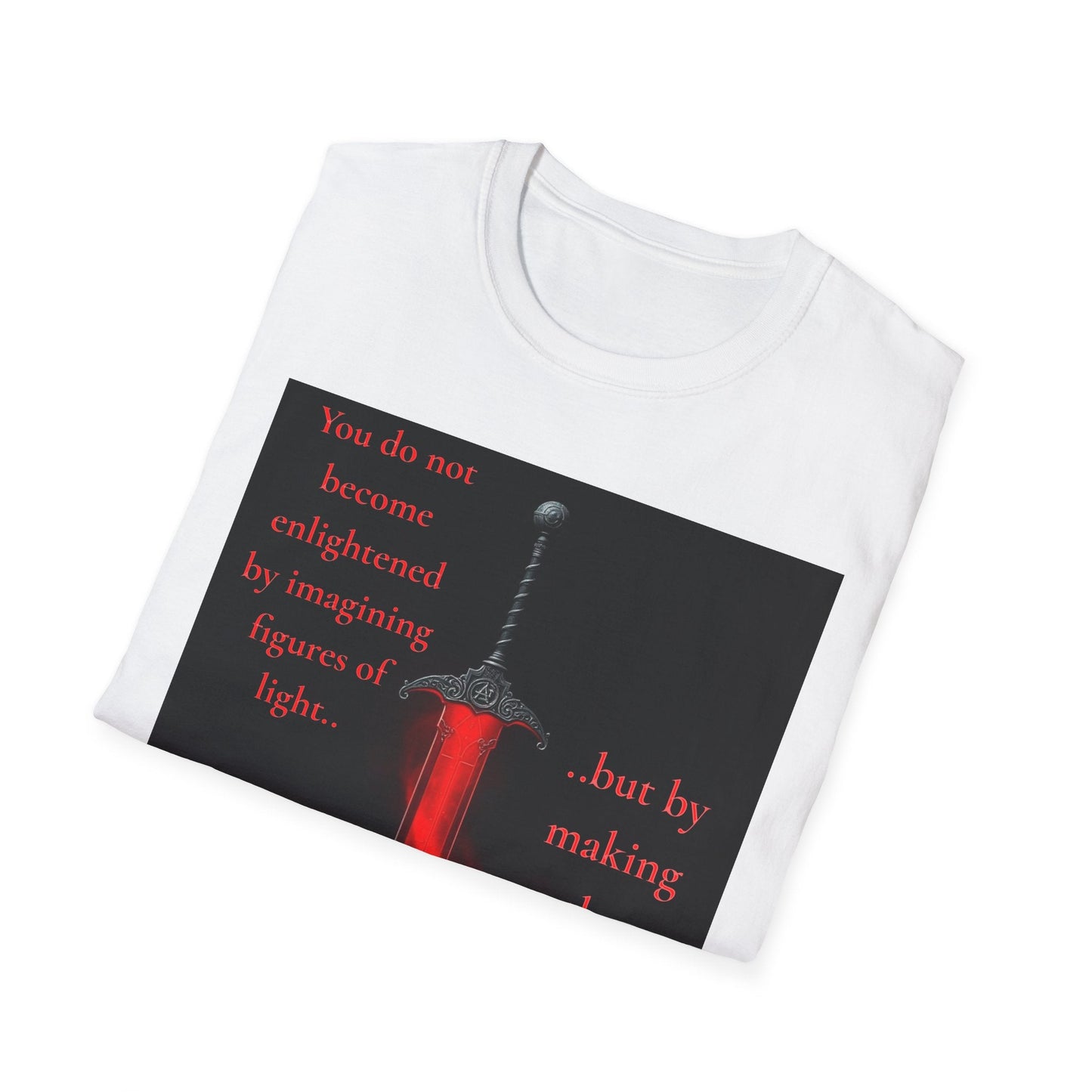 "Darkness Made Conscious — The Jung Blade Tee" Printify
