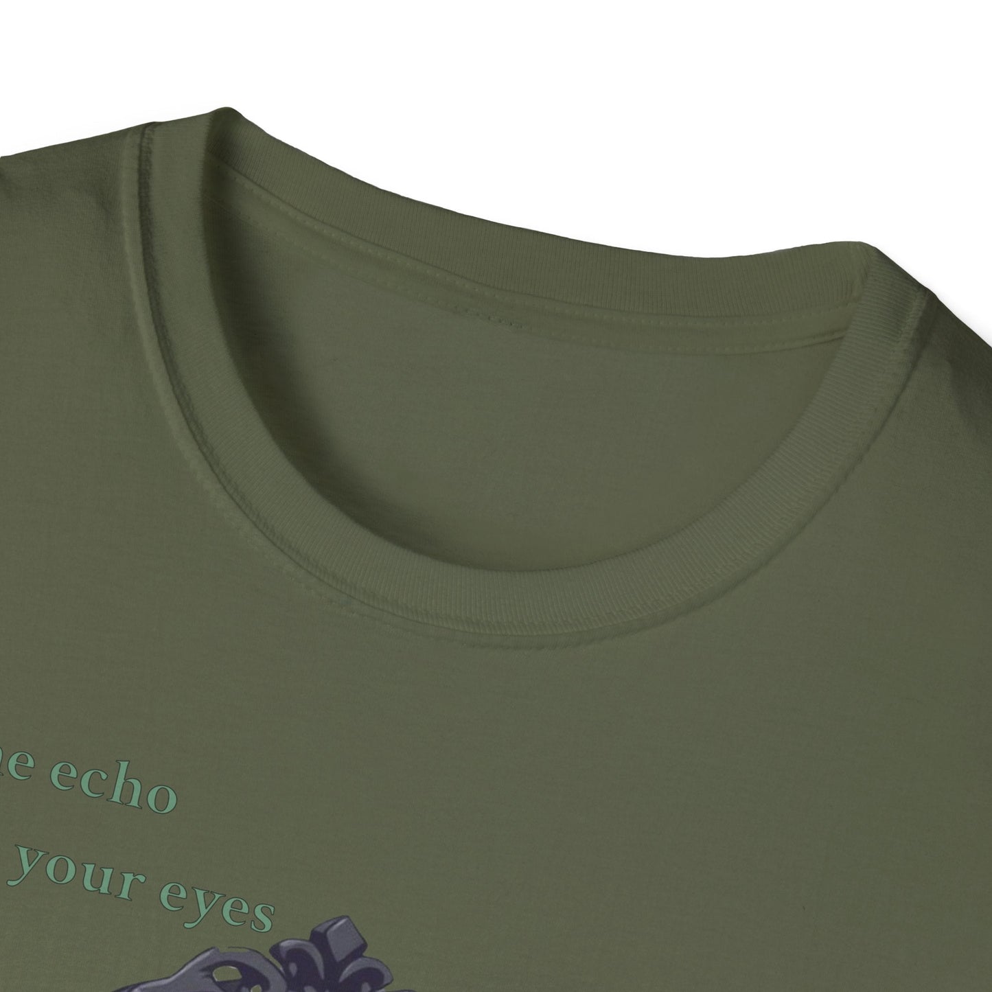 "The Witness Within — The Cracked Reflection Tee" Printify
