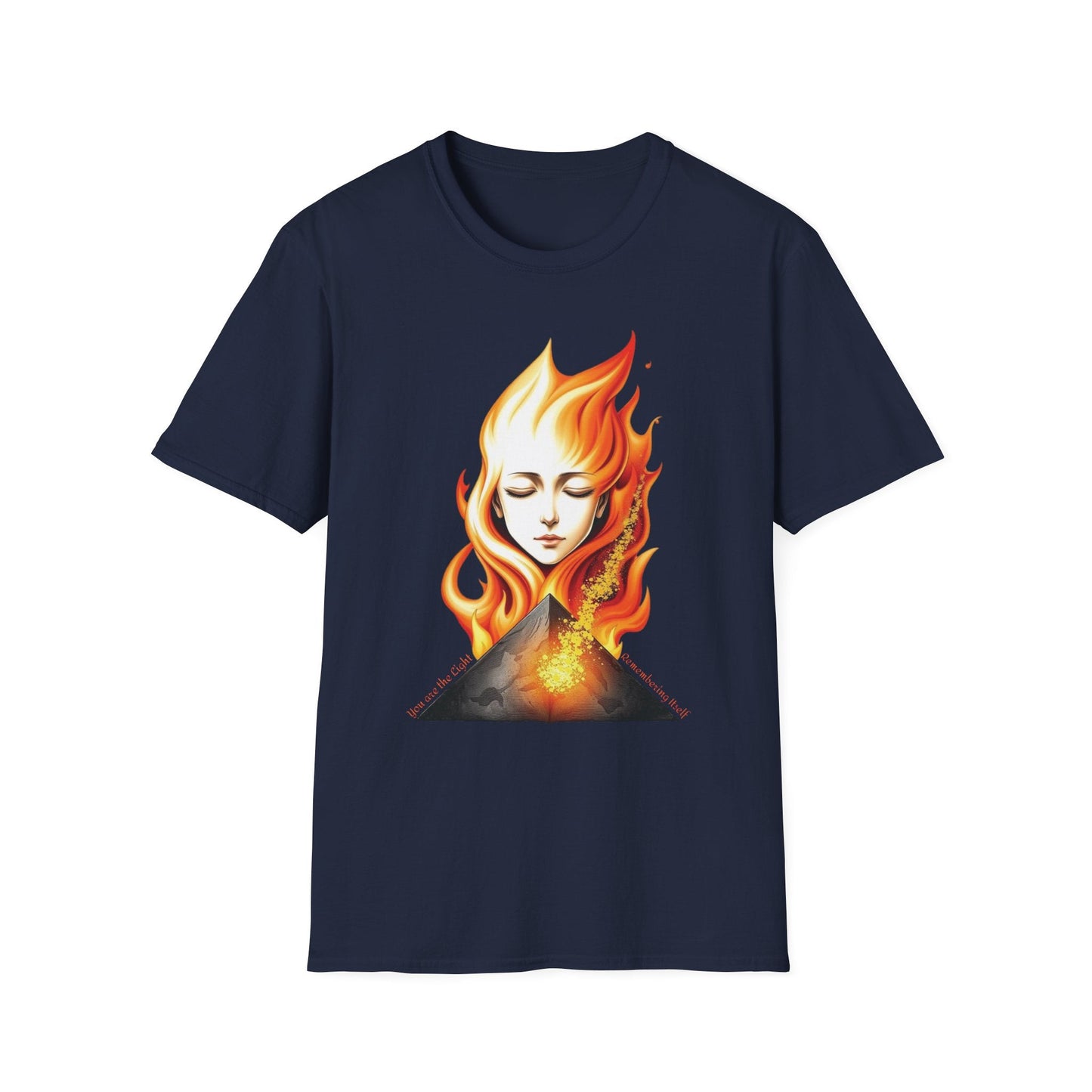 "Born of Eruption — The Molten Self Tee" Printify