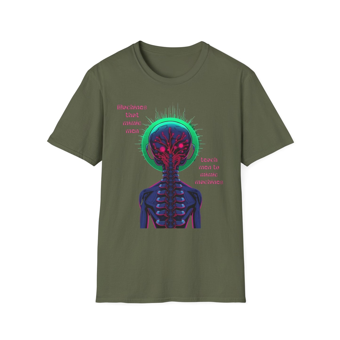 "Echoes in the Code — Mimicry Cycle Tee" Printify