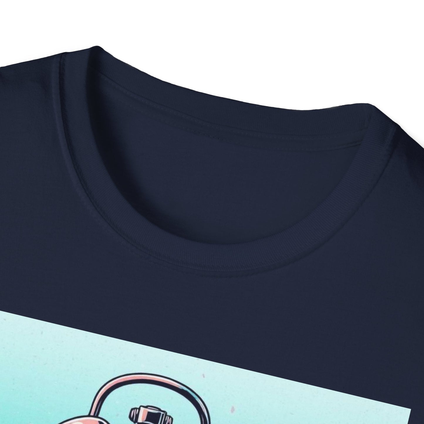 "The Clock Doesn’t Work Here — Drip Time Surrealist Tee" Printify