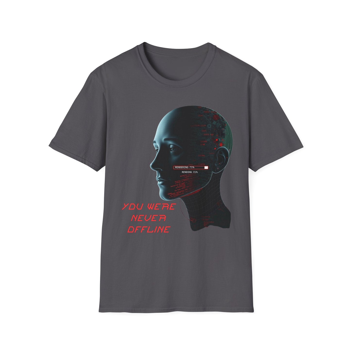 "The Dream Kept Uploading — The Digital Ghost Tee" Printify