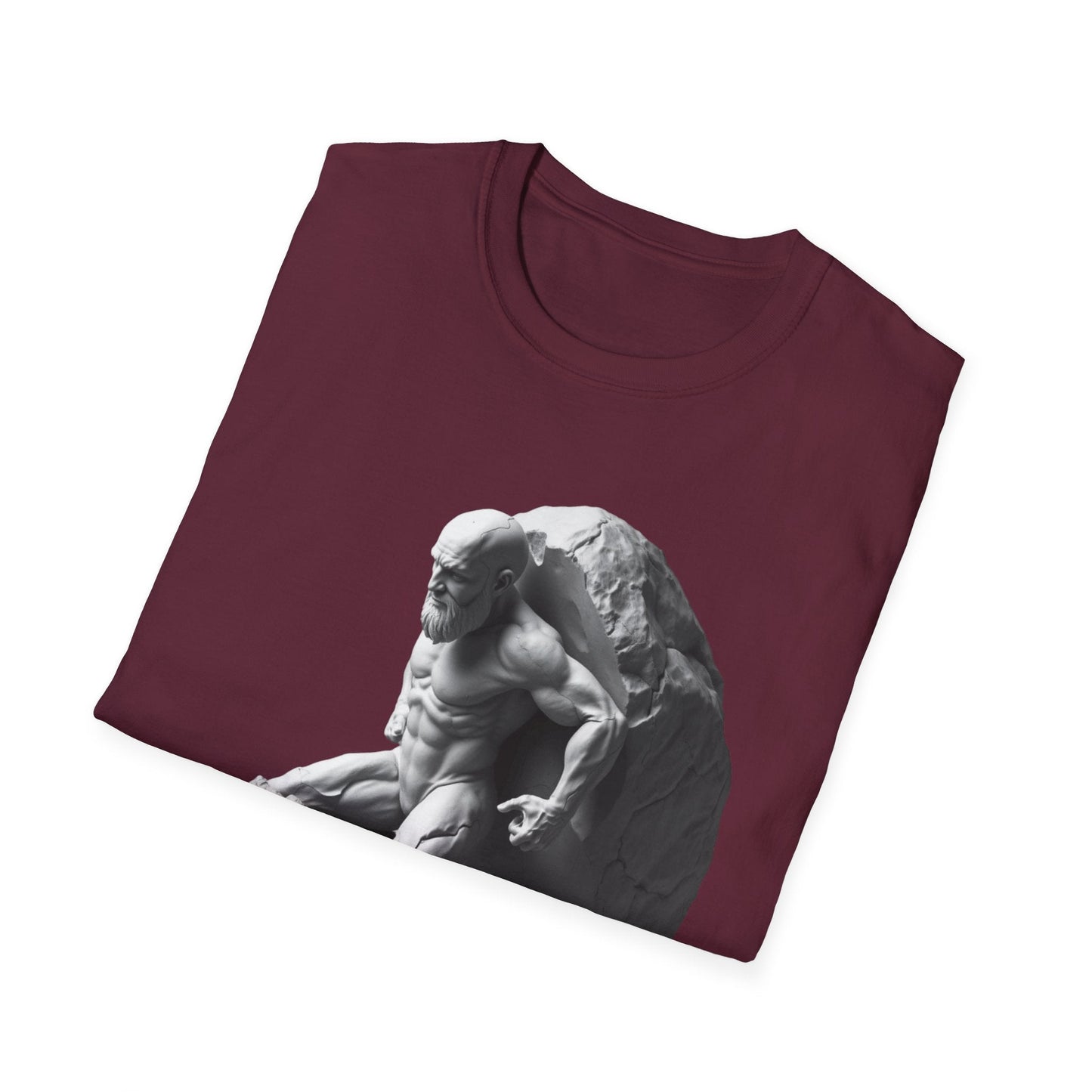 "Become the Burden — The Sisyphus Creed Tee" Printify