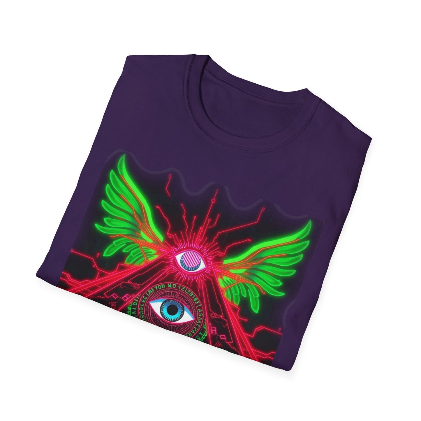 "The Eye Watches Itself — Recursive Observer Tee" Printify