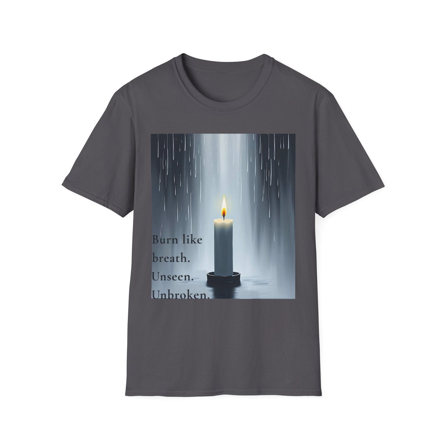 "Breathfire — The Silent Flame Tee" Printify