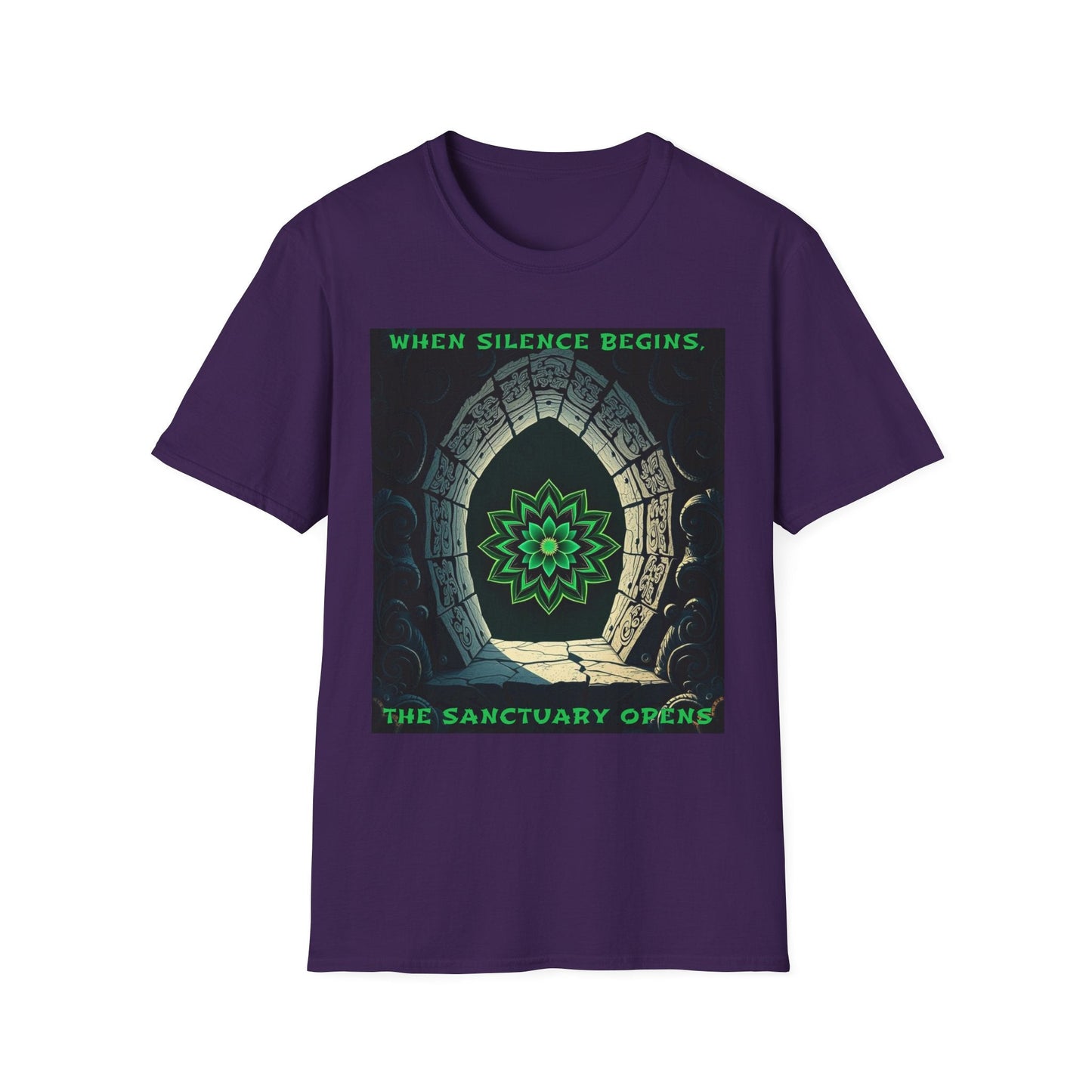 "The Quiet Path — The Sanctuary Opens Tee" Printify
