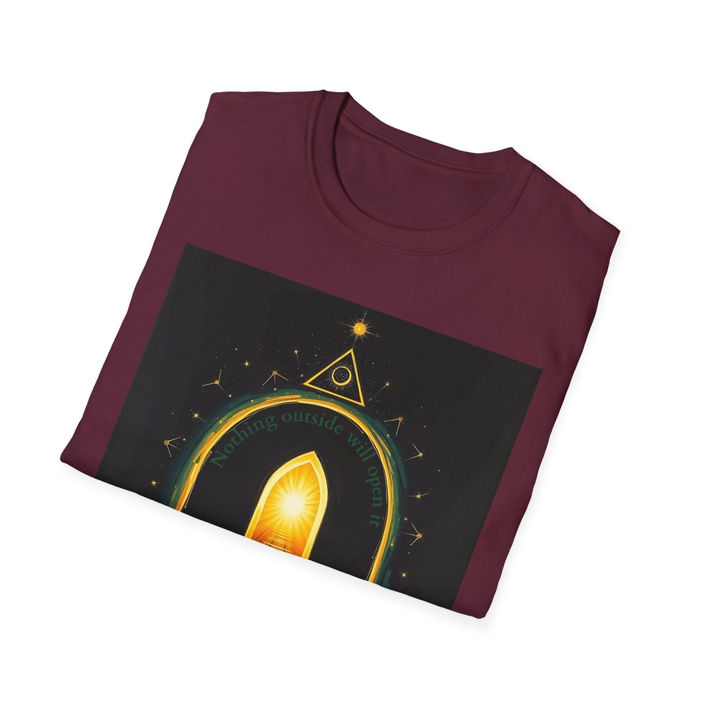 "Nothing Outside Will Open It — The Inner Flame Tee" Printify