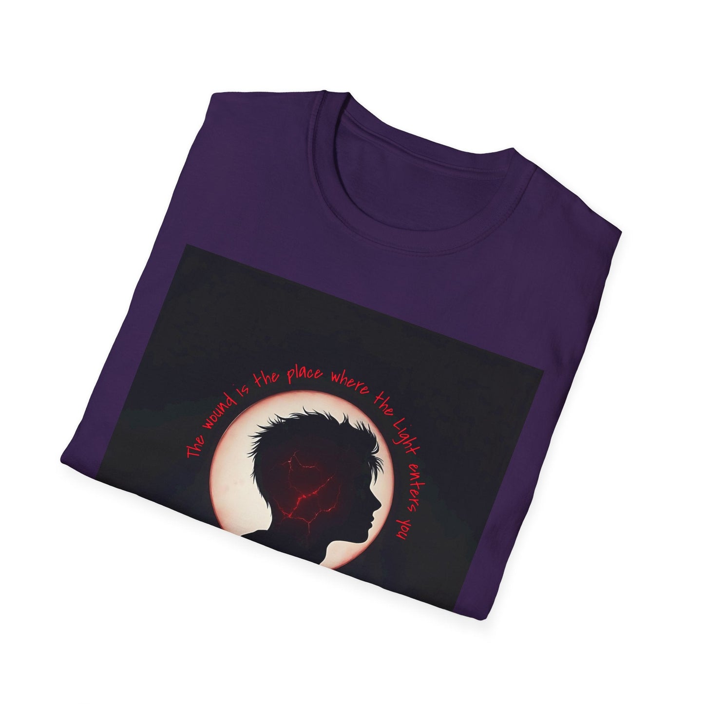 "Where the Light Breaks In — The Wound Tee" Printify