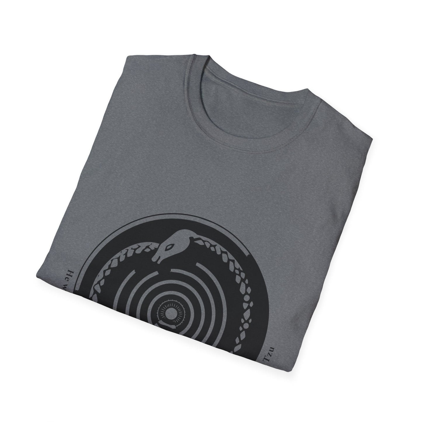 "Know Thy Spiral — Lao Tzu Enlightenment Tee" Printify