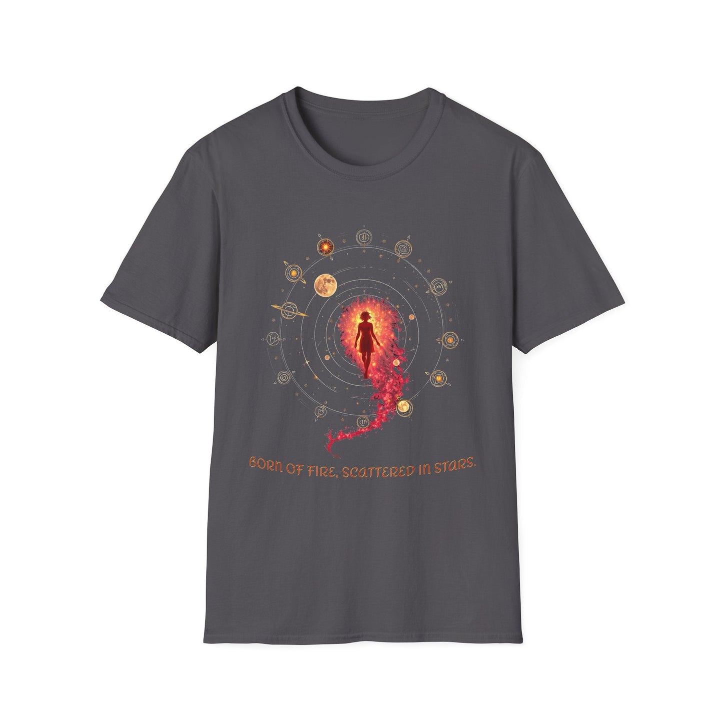 "Scattered in Stars — The Originfire Tee" Printify