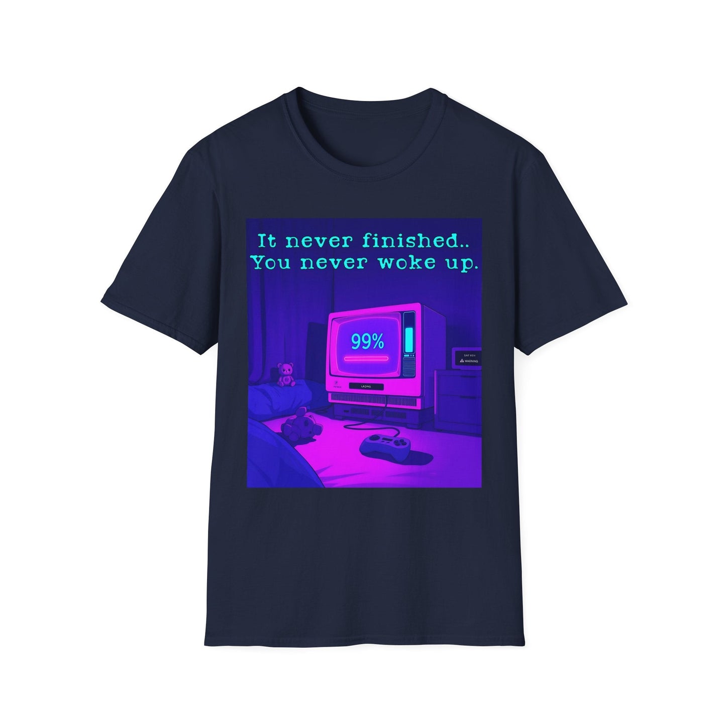 "Save Failed — The Memory Glitched Tee" Printify
