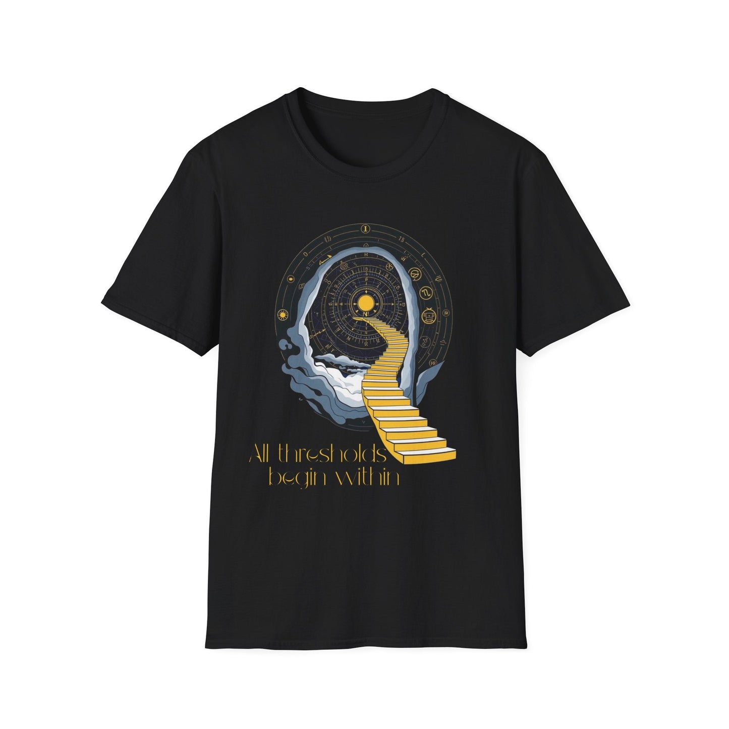 "The Inner Gate — All Thresholds Begin Within Tee" Printify