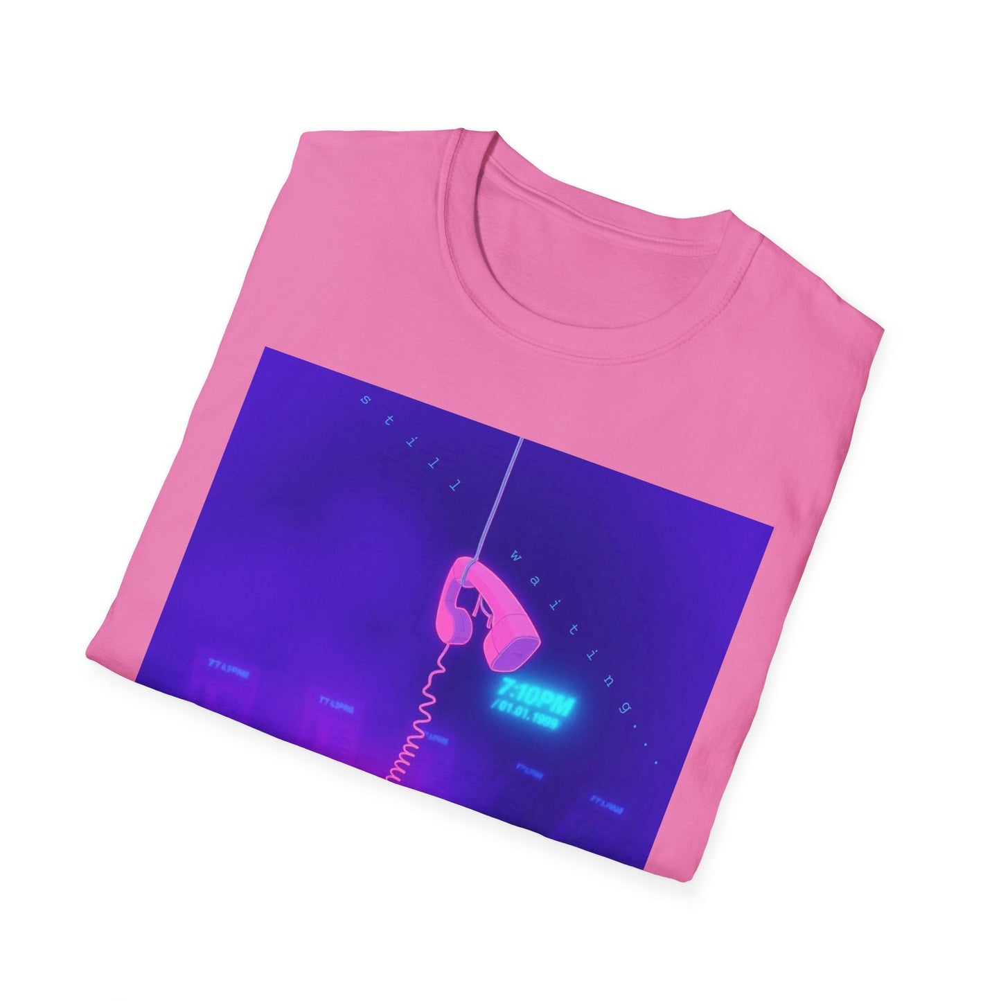 "Still Waiting— Disconnected Signal Tee" Printify