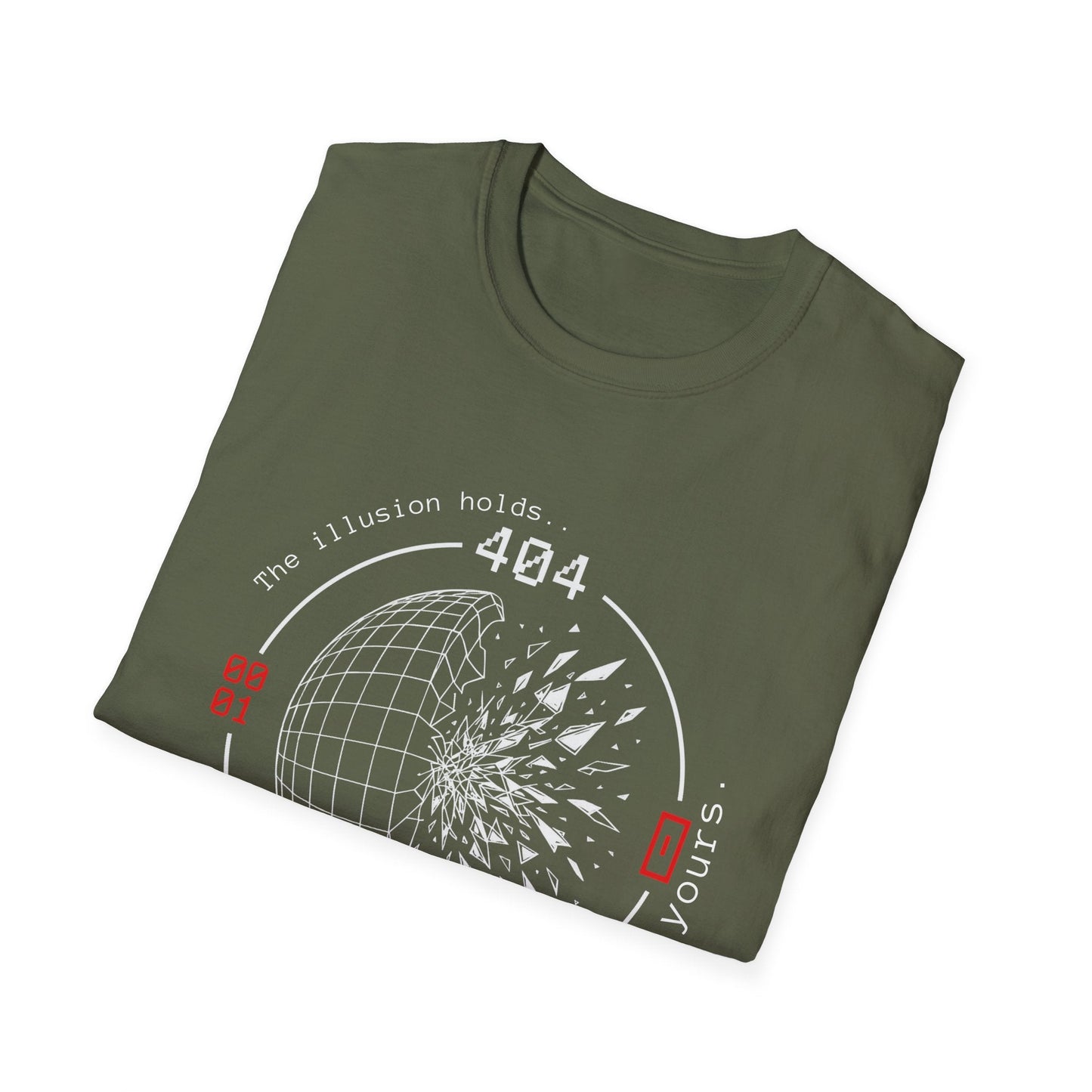 "404: The Illusion Holds — Perception Loop Tee" Printify