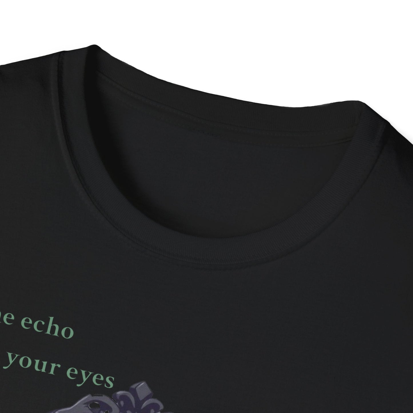 "The Witness Within — The Cracked Reflection Tee" Printify