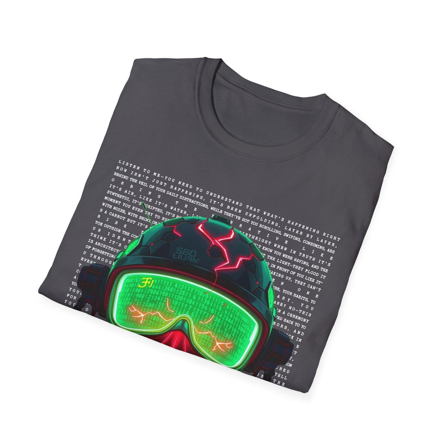 "Feed Fatal — The Signal Skull Tee" Printify