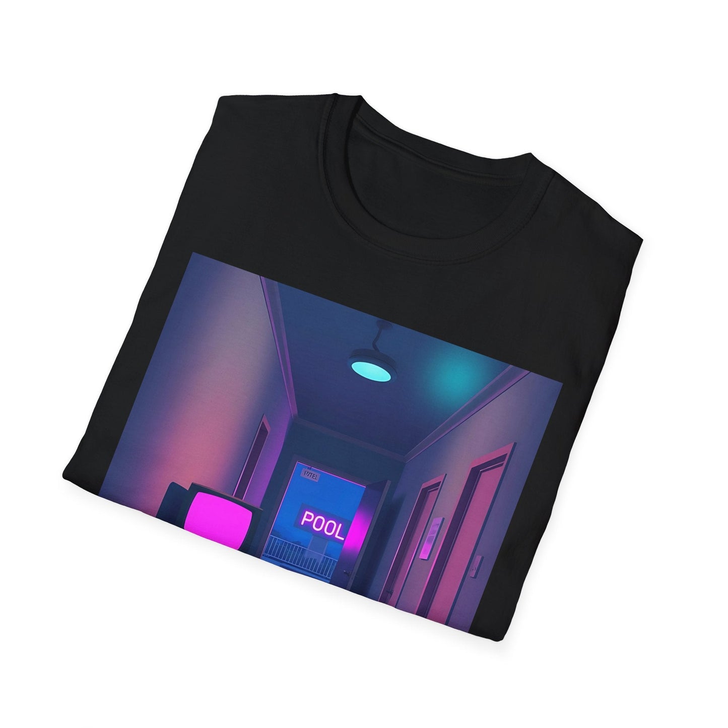 "The Dream Bled Through — VHS Memory Pool Tee" Printify