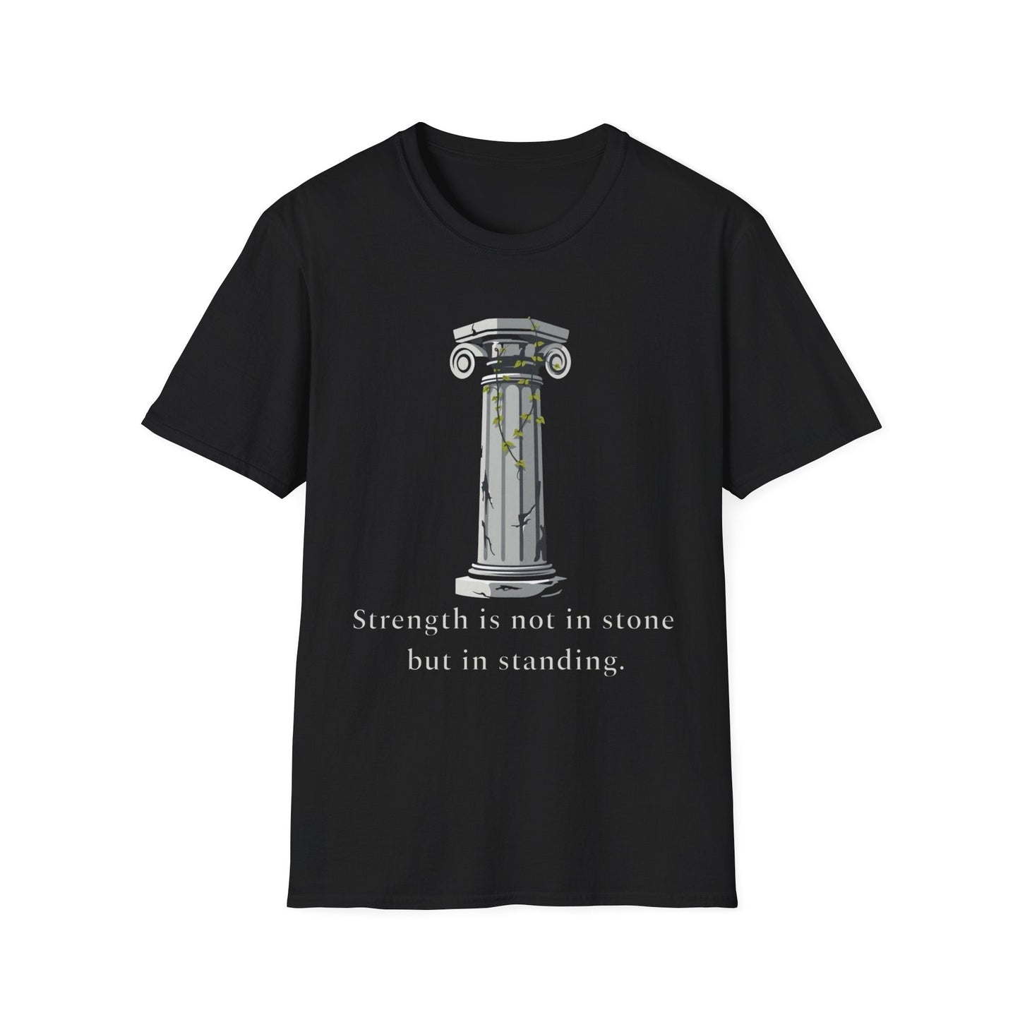 "The Pillar Remains — The Standing Stone Tee" Printify