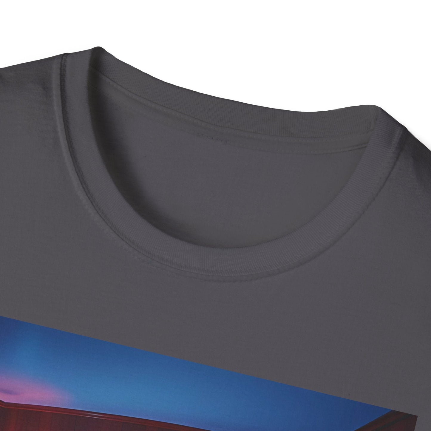 "Familiar Strangeness — The Looping Room Tee" Printify