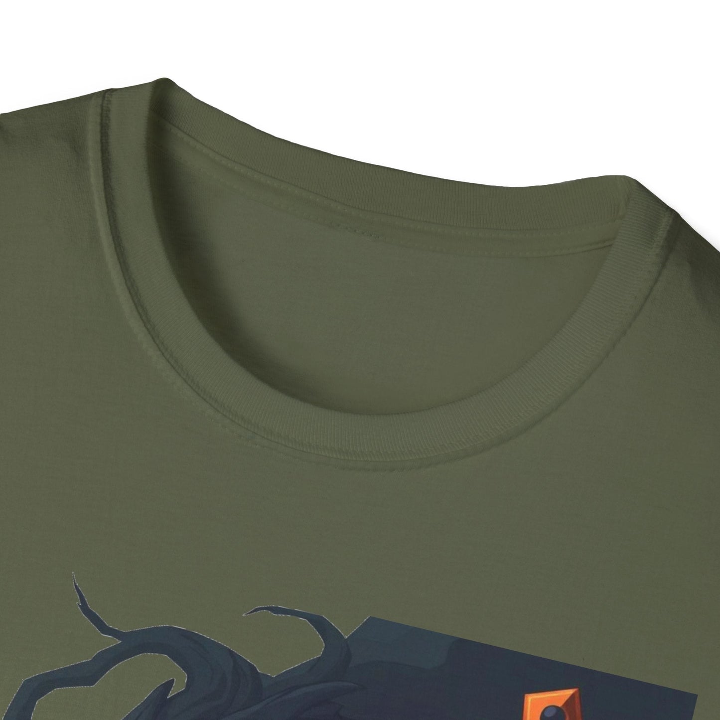 "Flee Nothing — The Power Hides There Tee" Printify