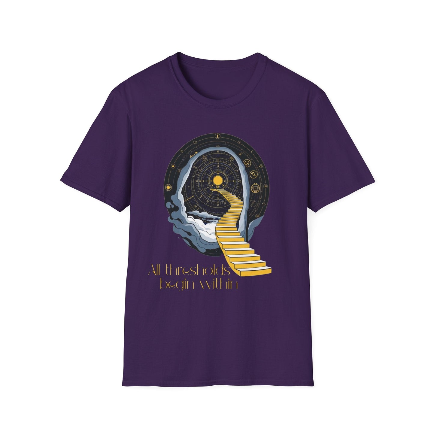 "The Inner Gate — All Thresholds Begin Within Tee" Printify