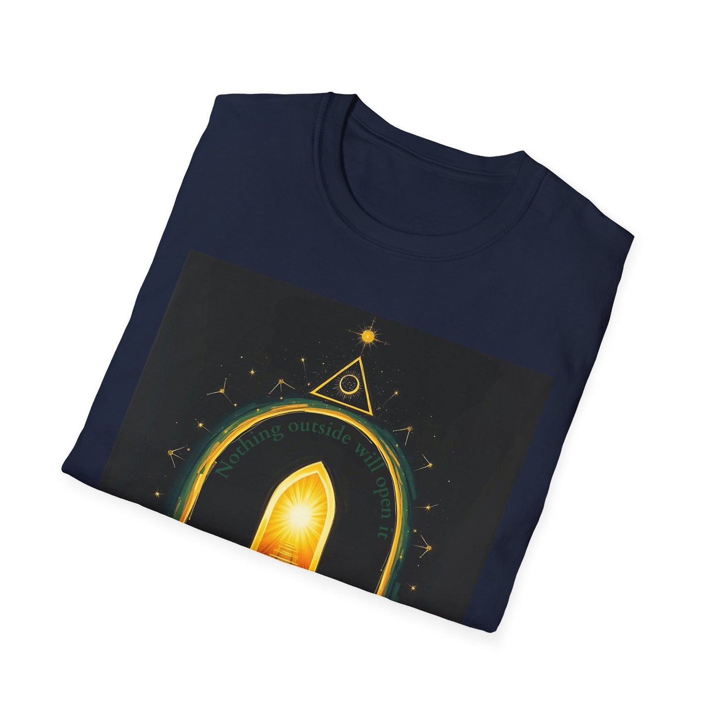 "Nothing Outside Will Open It — The Inner Flame Tee" Printify